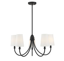 Savoy House Canada 1-2540-5-89 - Cameron 5-Light Chandelier in 
Matte Black