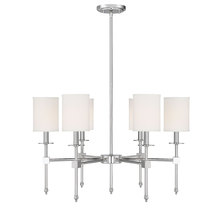 Savoy House Canada 1-305-6-109 - Chatham 6-Light Chandelier in Polished Nickel