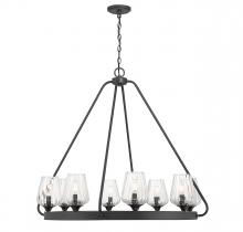 Savoy House Canada 1-3394-8-89 - Carlton 8-Light Chandelier in Matte Black