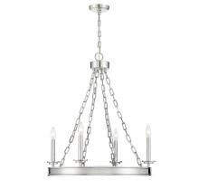 Savoy House Canada 1-4403-4-109 - Seville 4-Light Chandelier in Polished Nickel