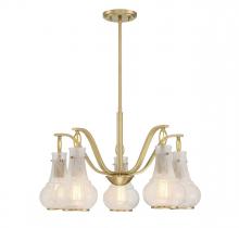 Savoy House Canada 1-4419-5-322 - Adams 5-Light Chandelier in Warm Brass