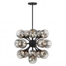 Savoy House Canada 1-7934-16-89 - Matisse 16-Light Chandelier in Matte Black