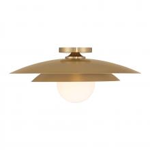 Savoy House Canada 6-5564-1-322 - Sherrer 1-Light Ceiling Light in Warm Brass