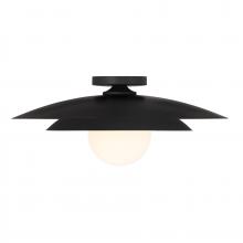 Savoy House Canada 6-5564-1-89 - Sherrer 1-Light Ceiling Light in Matte Black