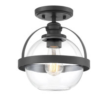 Savoy House Canada 6-7200-1-89 - Pendleton 1-Light Ceiling Light in 
Matte Black