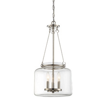 Savoy House Canada 7-9006-3-109 - Akron 3-Light Pendant in Polished Nickel