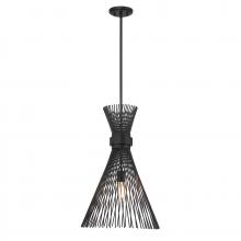 Savoy House Canada 7-9602-1-89 - Longfellow 1-Light Pendant in Matte Black