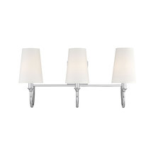 Savoy House Canada 8-2542-3-109 - Cameron 3-Light Bathroom Vanity Light in Polished Nickel