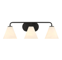 Savoy House Canada 8-2988-3-BK - Blair 3-Light Bathroom Vanity Light in Matte Black