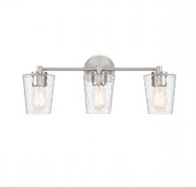 Savoy House Canada 8-5606-3-SN - Ballas 3-Light Bathroom Vanity Light in Satin Nickel