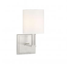 Savoy House Canada 9-1200-1-SN - Waverly 1-Light Wall Sconce in Satin Nickel