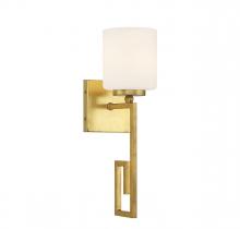 Savoy House Canada 9-2302-1-260 - Quatrain 1-Light Wall Sconce in True Gold