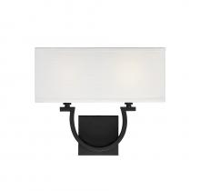 Savoy House Canada 9-998-2-89 - Rhodes 2-Light Wall Sconce in Matte Black