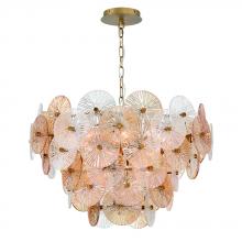 Eurofase 44572-013 - Eurofase Sue-Anne 12 light Chandelier in Plated brass