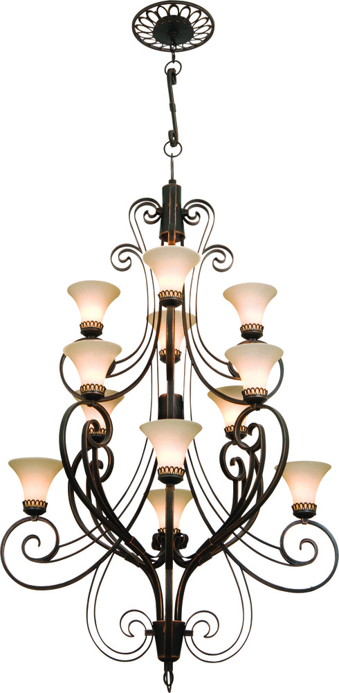 Mirabelle (4+4+4) Light 3 Tier Foyer