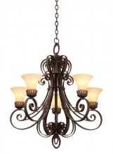 Kalco 5198B/1576 - Mirabelle 5 Light Chandelier