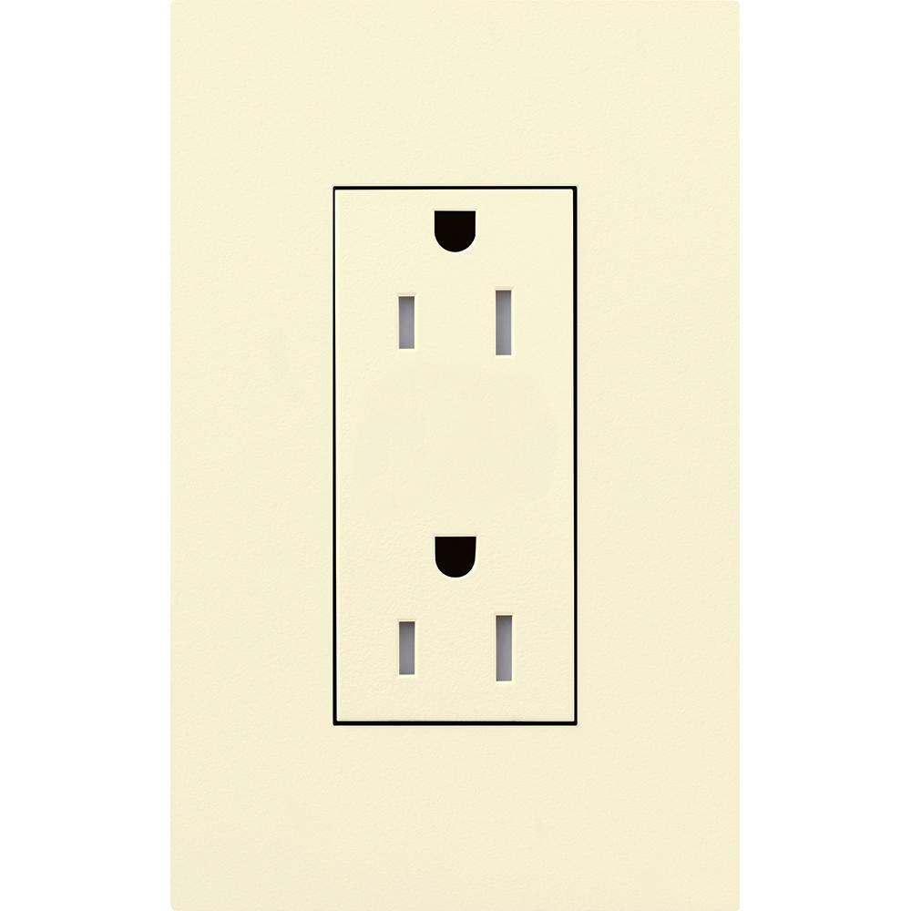 DUPLEX 15A TR RECEPTACLE AL NO FP