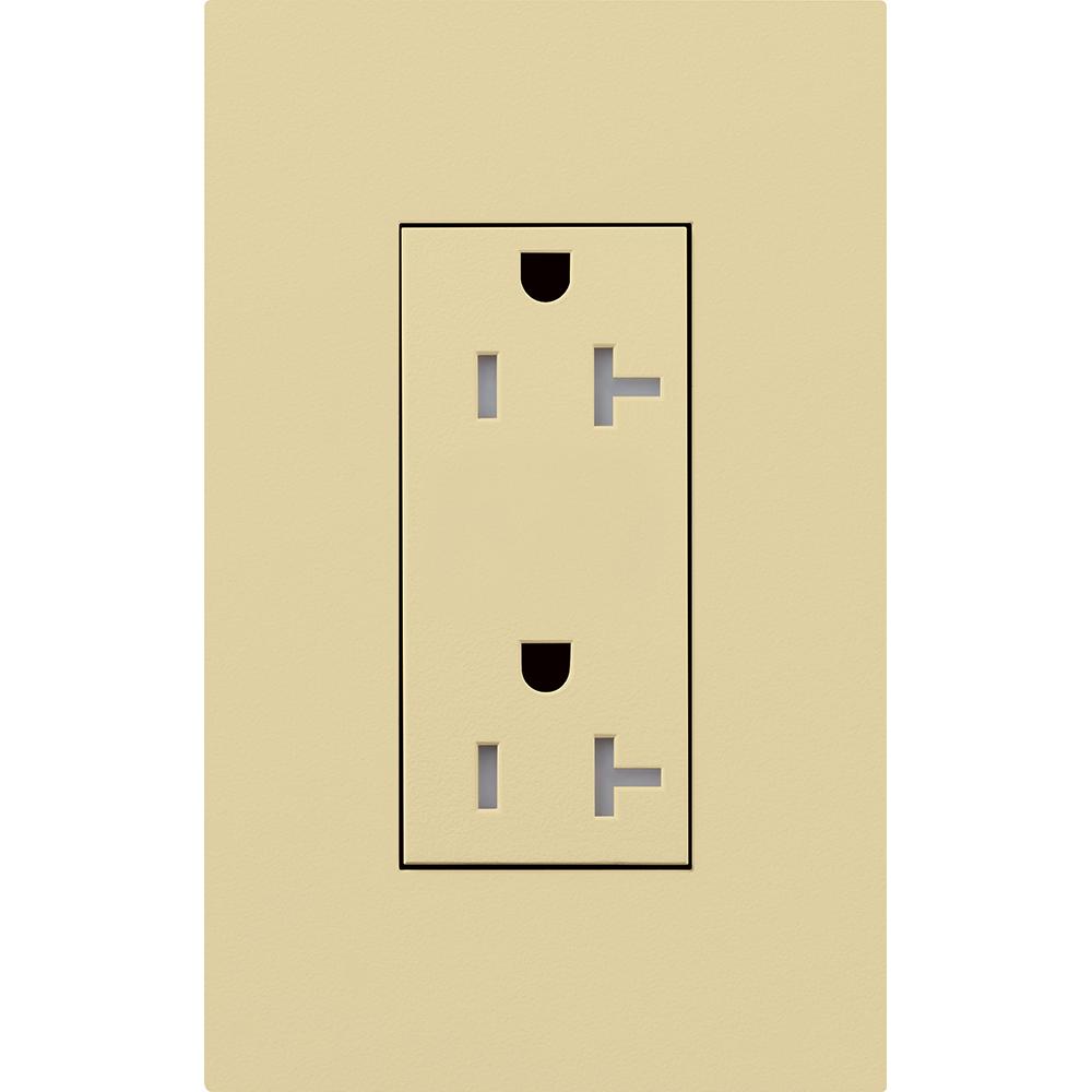 DUPLEX 20A TR RECEPTACLE IV NO FP