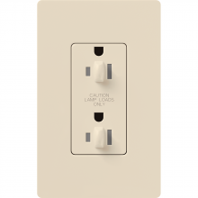 Lutron Electronics CAR-15-DDTR-LA-C - CLARO 15A TR DUAL DIM RCPT CSA LA