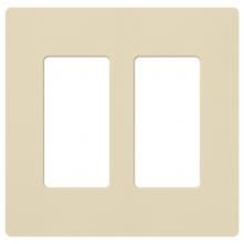 Lutron Electronics SC-2-SD - SATIN WALLPLATE 2G SD