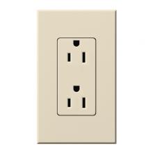 Lutron Electronics NTR-15-TR-LA - NT 15A TAMPER RESIST RECP LT. ALMOND