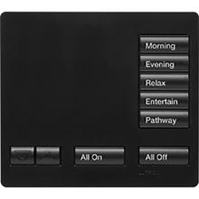 Lutron Electronics RR-T5RL-MN - RADIORA2 LARGE 5 BUTTON TT R/L KEYPAD MN