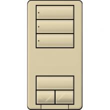 Lutron Electronics RRD-HN3S-IV - CL RA2 HYBRID 3S WALL IVORY