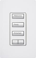 Lutron Electronics RRD-W3BSRL-LA - RA2 3BSRL WALL KEYPAD LIGHT ALMOND