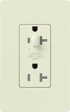 Lutron Electronics SCR-15-HDTR-BI - SATIN 15 A TMPR RESIST HALF DIM RECPT BI