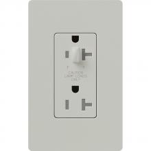 Lutron Electronics SCR-15-HDTR-PD-C - SATIN 15A TPR RSIST HALF DIM RCPT PD CSA