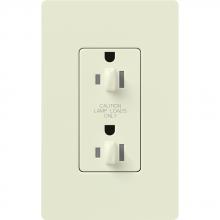 Lutron Electronics SCR-20-DDTR-BI-C - SATIN 20A TPR RSIST DUAL DIM RCPT BI CSA