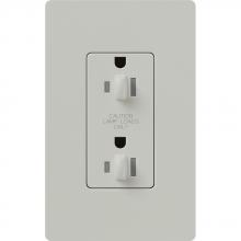 Lutron Electronics SCR-20-DDTR-PD-C - SATIN 20A TPR RSIST DUAL DIM RCPT PD CSA