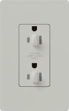 Lutron Electronics SCR-20-DDTR-PD - SATIN 20 A TMPR RESIST DUAL DIM RECPT PD