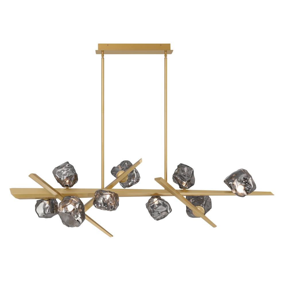 Thorah 59" LED Chandelier In Gold