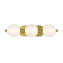 Eurofase 47193-017 - Palmas 3 Light Vanity In Gold