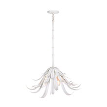 Eurofase 46431-028 - Kagra 3 Light Pendant in Distressed White