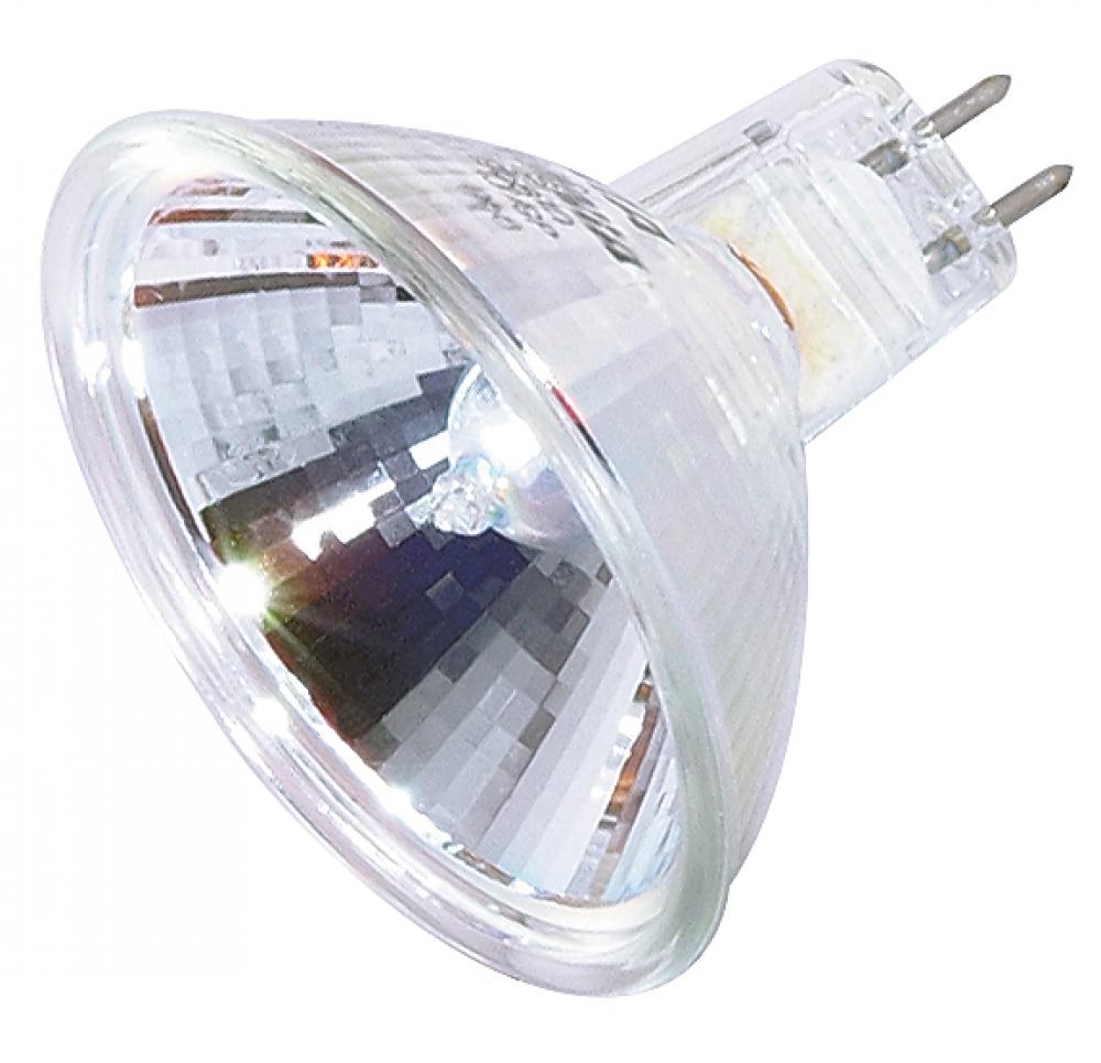 35 Watt; Halogen; MR16; FRB/C; 2000 Average rated hours; Miniature 2 Pin Round base; 12 Volt