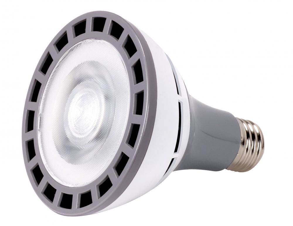 12 Watt PAR30 Long Neck LED; 3000K; 25 deg. Beam Angle; Medium base; 100-277 Volt