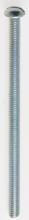 Satco Products Inc. 90/1032 - Steel Round Head Slotted Machine Screw; 8/32; 3" Length; Nickel Plated Finish