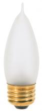 Satco Products Inc. A3669 - 60 Watt CA10 Incandescent; Frost; 2500 Average rated hours; 640 Lumens; Medium base; 130 Volt