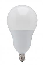 Satco Products Inc. S21800 - 6 Watt; A19 LED; 2700K; Candelabra base; 220 deg. Beam Angle; 120 Volt