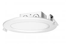 Satco Products Inc. S29063 - 11.6 watt LED Direct Wire Downlight; Edge-lit; 5-6 inch; 4000K; 120 volt; Dimmable