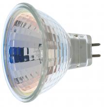 Satco Products Inc. S3463 - 50 Watt; Halogen; MR16; EXN; 2000 Average rated hours; Miniature 2 Pin Round base; 12 Volt; Carded