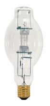 Satco Products Inc. S4391 - 1000 Watt; Metal Halide HID; Mogul base; BT37; Clear; 65 CRI; 4000K