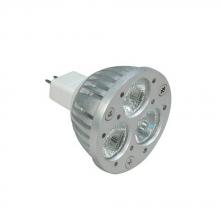 Satco Products Inc. S8781 - Discontinued - 3.6 watt; MR16; 3000K; 18' beam spread; Miniature 2 Pin Round base; 12 volts