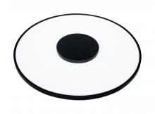 Nuvo 62/1524 - 31.5 watt; 17" Flush Mount LED Fixture; Round Shape; Black Finish