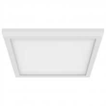 Nuvo 62/1759 - BLINK Pro; 13 Watt; 9 Inch LED Fixture; 4000K; Square Shape; White Finish; 120/277 Volts