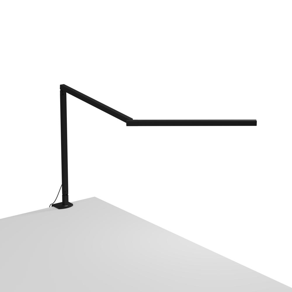 Z-Bar Mini PRO LED Desk Lamp Gen 4 (Matte Black) with Desk Clamp