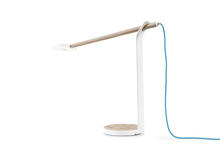 Koncept Inc GR1-W-WOB-MWT-DSK - Gravy Desk Lamp (White Oak; Matte White; Warm light)