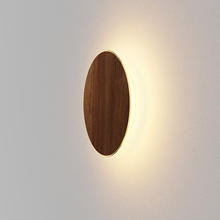 Koncept Inc RMW-12-SW-OWT-HW - Ramen Wall Sconce, 12", Oiled Walnut